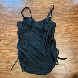 Panache Black Tank Swim Top